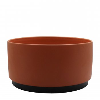 BACIA CONTEMPORANEO TERRACOTA FOSCO A12 D22